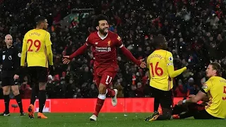 Liverpool 5-0 Watford [All goals and Highlights : Mo Salah Quattrick]