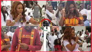Nana Ama McBrown Joins Joe Mettle And New Bride In A serious Dance