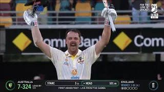 Travis head century ashes | Travis head batting today | Travis head 100 test century 1st ashes test