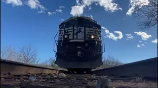 NS 289 flying through Bulls Gap