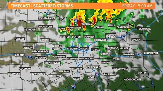 DFW weather: More storms are coming Thursday night and Friday morning