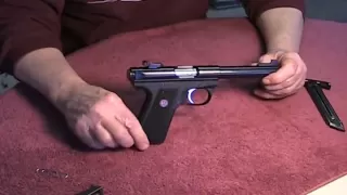 Disassembly and Reassembly of Ruger Mark III 22