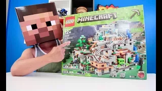 LEGO  MINECRAFT 21137 The Mountain Cave Review / 2 Alternate Models