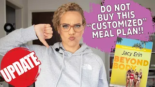 *UPDATED* THE MOST RIDICULOUS "PERSONALIZED" MEAL PLAN | Beyond Body Book Review | Angry Rant