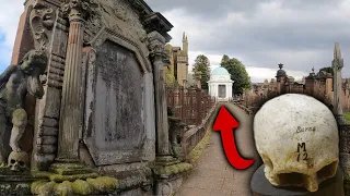 They broke into his mausoleum