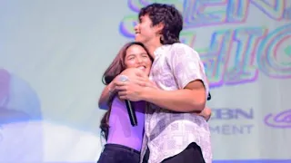 "Love is feeling" • Kyledrea KILIG moments during their mall show at KCC Gensan (different angle)🥰🧡
