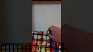 Tymon Kolasiński made with Rubik's Cubes #shorts