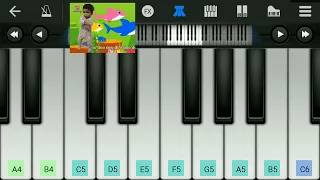 Baby Shark song on piano #youtube #support #subscribe
