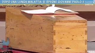 Dopo una lunga malattia si spegne Giovanni Paolo II