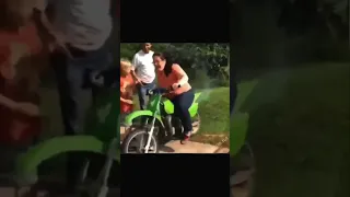 Funny FAIL Meme! MOM TEST your BIKE..😱 #meme #memes #shorts #funny #story #mom #motorbike #fail