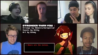 "Stronger Than You - Chara Response" By Milkychan Reaction Mashup