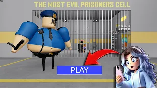 Barry's prison run ! New Scary obby #roblox