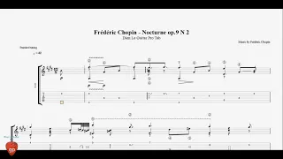 Frédéric Chopin - Nocturne Op.9 No.2 - Guitar Pro Tab