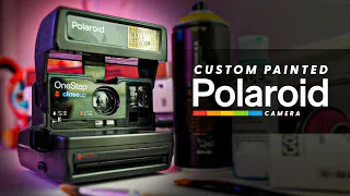 Custom Painting a Polaroid Camera