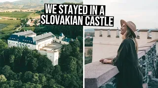 We Stayed in a Slovakian Castle | You NEED to visit SLOVAKIA!