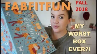 FAB FIT FUN - FALL 2018 - UNBOXING!