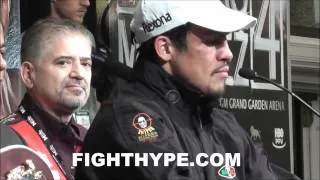 JUAN MANUEL MARQUEZ DISCUSSES KO OF MANNY PACQUIAO AT POST-FIGHT PRESS CONFERENCE