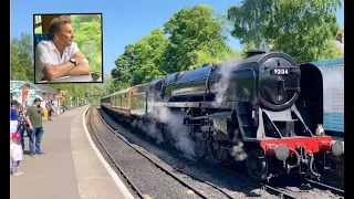 Recorrimos YORKSHIRE, INGLATERRA, en un TREN a VAPOR de 100 AÑOS!  🚂