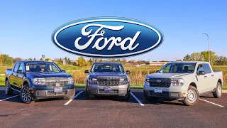 Ford Maverick XL V.S XLT V.S LARIAT!!!