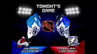 2 On 2 Open Ice Challenge ARCADE Playthrough - Colorado Avalanche vs Tampa Bay Lightning