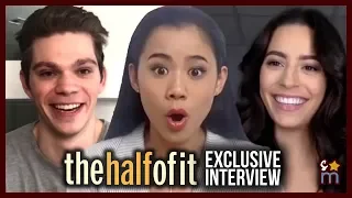 THE HALF OF IT Cast Talk Fan Reaction & Love Letters | Leah Lewis, Alexxis Lemire, Daniel Diemer