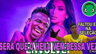 ♫ ENVOLVER (Vini Jr  Neymar, Antony...)  | Paródia Anitta