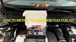 How to install the Cobb MQB Flex-Fuel kit on your GTI Golf R and S3