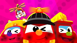 The Fire and Rescue Team ♪ | We Rush to Any Fire! | Car Songs★Sing Along with TidiKids