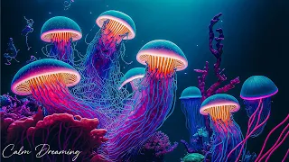 Jellyfish Aquarium • Healing of Insomnia, Stress, Anxiety and Depression • MELATONIN RELEASE