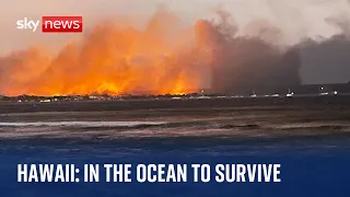 Hawaii wildfires: Teen brothers share story of survival after jumping into ocean
