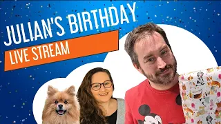 LIVE STREAM - It's Julian's Birthday - Lets play Silly Games and Chat