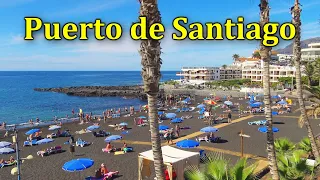 Puerto de Santiago, Playa de La Arena, Tenerife