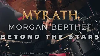 MYRATH Morgan Berthet 'Beyond The Stars' Drumcam / Tampere 31.3.2023