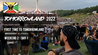 Tomorrowland 2022 Vlog Belgium | Weekend 2 - Day 1 🇧🇪