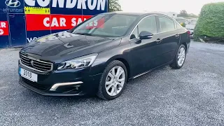2018 (181) Peugeot 508 1.5 HDI 120BHP Allure Blue S/S Automatic