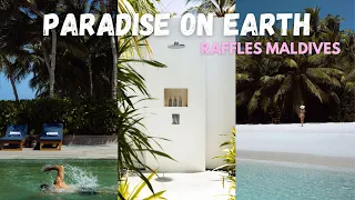 RAFFLES MALDIVES - Paradise on Earth (2022 Vlog)