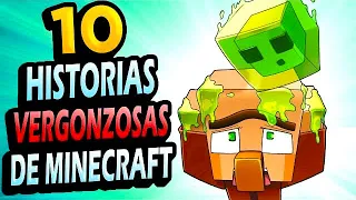 ✅ 10 Historias VERGONZOSAS de Minecraft #2