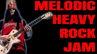 Melodic Heavy Rock Jam  in Am | Guitar Backing Track