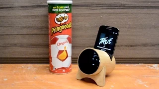 Turn a Pringles box into a Acoustic Amplifier