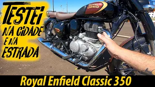 Royal Enfield Classic 350: Testei na cidade e na ESTRADA