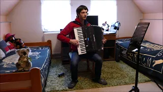 Tančící víla (Jan Vídeňský) akordeon Tomáš Rožboud