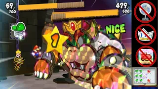 Bowser Fight No Things, Infinijump, nor Kertsi - Paper Mario Sticker Star