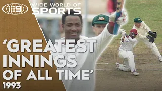 Brian Lara arrives on world stage with 277 at SCG - 1993 | Wide World of Sports