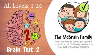 Brain Test 2 The McBrain Family All Levels