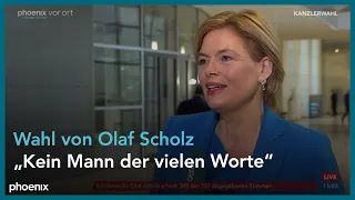 Julia Klöckner zur Wahl von Olaf Scholz zum Bundeskanzler am 08.12.21