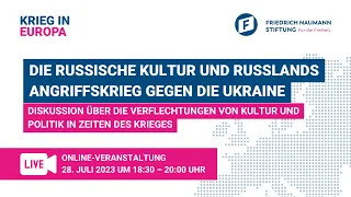 Die russische Kultur und Russlands Angriffskrieg gegen die Ukraine