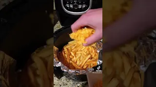 Loaded French Fries in Air Fryer