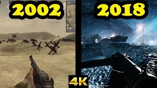 Evolution of Battlefield on PC (2002-2018)