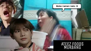 ATEEZ Food Mukbang (I hate myself but not on ATEEZ)