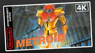 [NES Longplay] Metroid | 100% Full Completion | Full Game Walkthrough | 4K